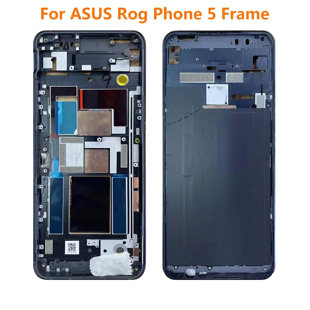 

Rog 5 For Asus ROG Phone 5 ZS673KS Middle Frame Plate Housing Board LCD Support ASUS_I005DB 1005 Mid Faceplate Bezel Repair Part