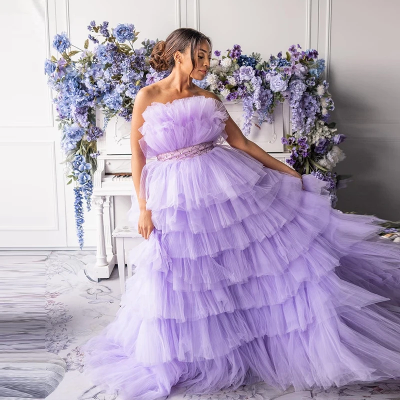 Pretty lavender online dresses