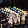 MY Desert Eagle 3D jigsaw puzzle wooden block model simulation rubber band Toy Gun Children Boys 1