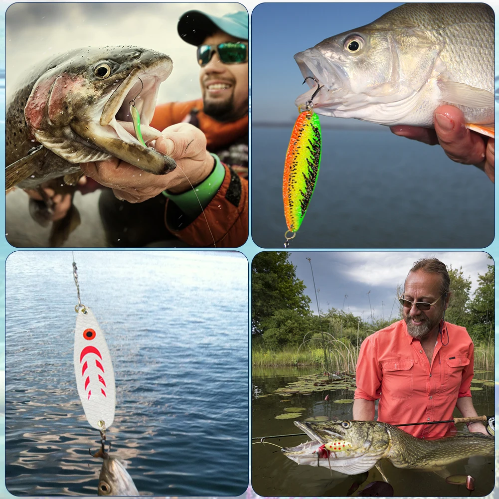 창의적인 낚시 미끼 강림절 달력 상자, 낚시 태클 카운트다운 달력 상자, 축제 테마, 24 시간 노벨티 피셔용 선물