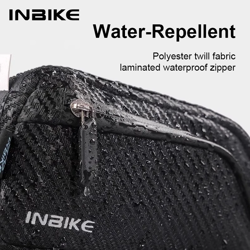INBIKE Bike Front Bag Waterproof Bicycle Top Tube Bag MTB Cycling Saddle Mountain Road Bike Storage Seat Tube Accessorie bike bag
