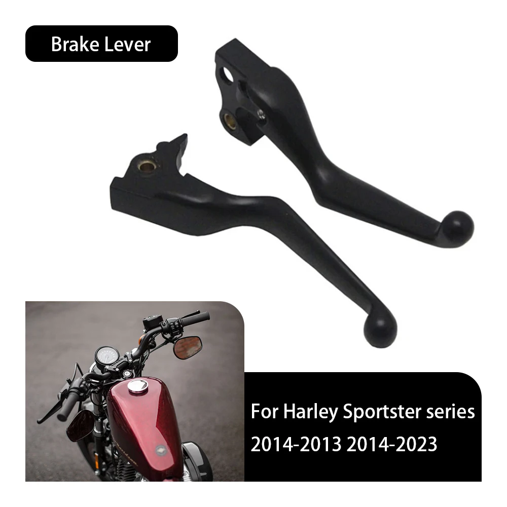 

Motorcycle Brake Lever Clutch Levers Black for Harley Davidson Sportster Iron XL883 XL1200 X48 2014 2015 2016 2017 2018 - 2021
