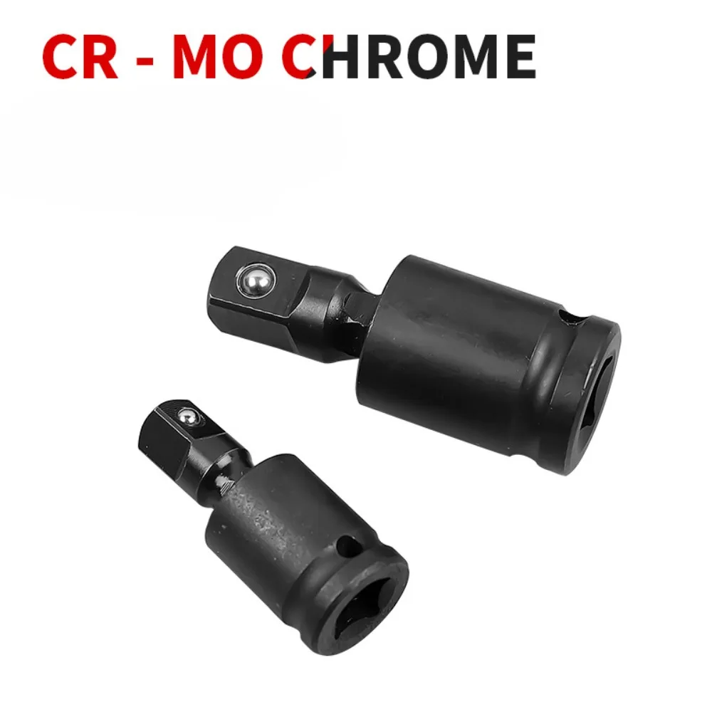 360 Degree Swivel Knuckle Joint Air Impact Wobble Socket Adapter Hand Tool 1/2 3/8 1/4 Gimbal Ball Impact Wrench Adapter 2