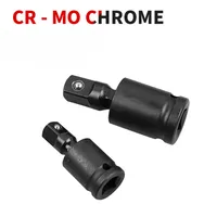 360 Degree Swivel Knuckle Joint Air Impact Wobble Socket Adapter Hand Tool 1/2 3/8 1/4 Gimbal Ball Impact Wrench Adapter 2