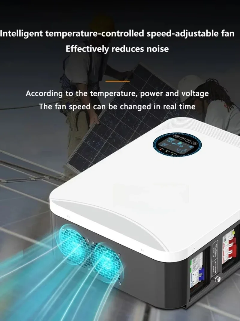 FCHAO 인버터 6200W 4200W 하이브리드 MPPT 태양광 인버터 DC 24V 48V AC230V 출력 내장 MPPT 태양광 인버터