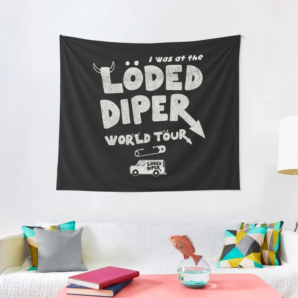 

I Was At The Loded Diper World Tour Tapestry Korean Room Decor Home Decorators Art Mural Tapestry