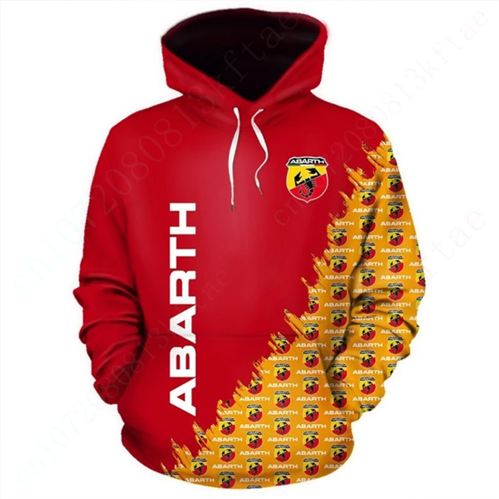 

Abarth Hoodies Casual Hoodies For Men Women 3D Printing Pullover Harajuku Oversize Zip Hoodie Unisex Clothing Anime Sweatshirt