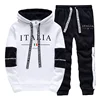 Autumn Winter Sports Men's Tracksuit Hooded Casual Single Sweatshirts And Daily Sweatpant Comfort Outdoor Jogging Quality Simple