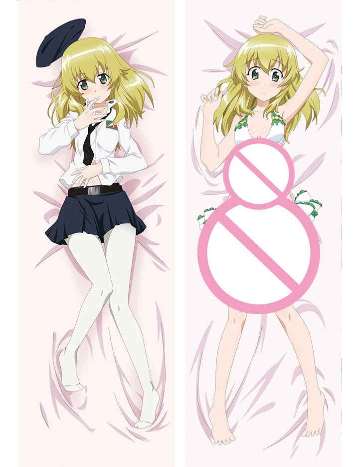 

180cm Girls Und Panzer Dakimakura Cover Cute Moegirls Customize Pillowcase Otaku Bedding Pillows Hugging Body Sofa Cushion Cover