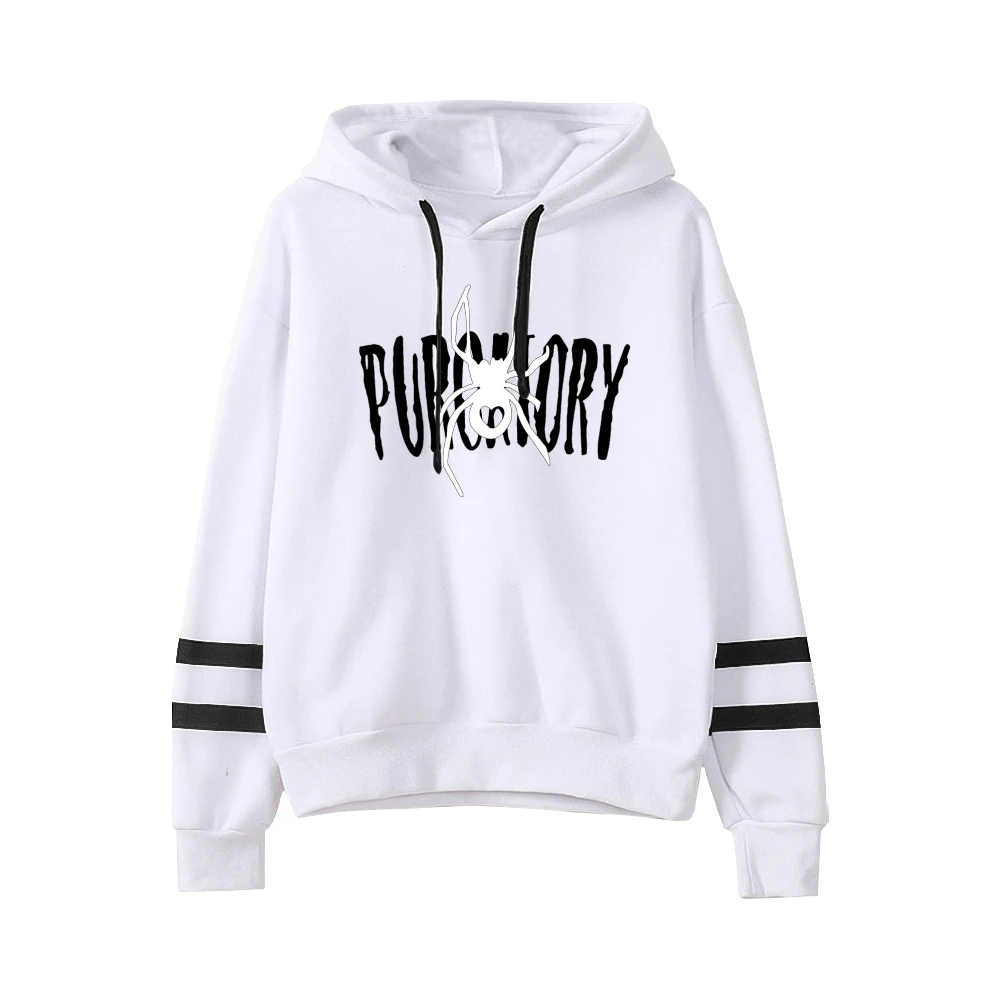Vinnie Hacker Hoodie Unisex Pocketless Parallel Bars Sleeve Streetwear Men Women Sweatshirt Vintage Fashion Clothes