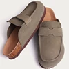 Pallene Clogs For Women New Cork Slippers Unisex Classic Cork Sandals Fashion Cow Suede Clogs Mules Men Outdoor Beach Slippers 3