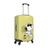 Peanuts Cute Snoopy Suitcase Cover Anime Cartoon Flight Business Strectch Luggage Supplies Protector 2