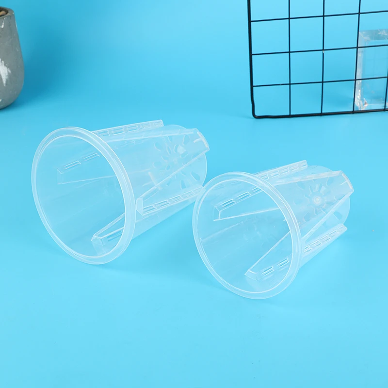 Large Capacity Transparent Cylindrical Plant Holder – Durable, Thickened, Anti-Deformation Design