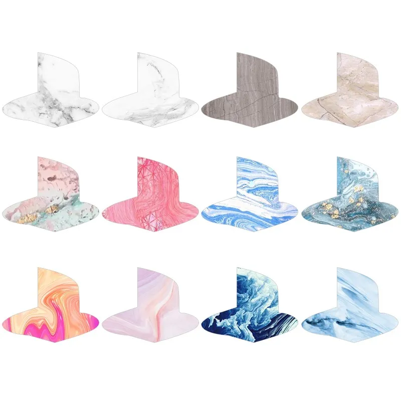 12PCS Custom Vinyl Decal Skin Sticker For PS5 Console Glossy Logo Underlay For PS5 Disk Digital Version For PS5 Accessories 