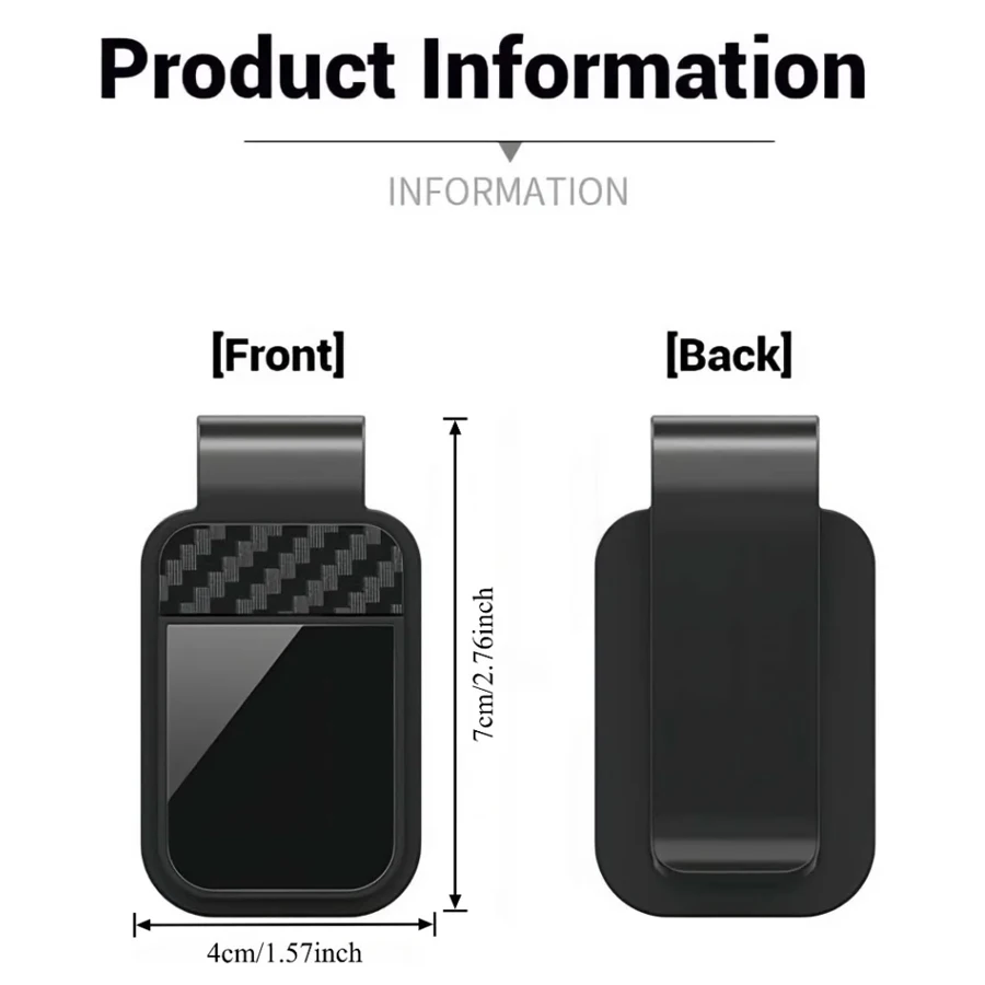 차량 햇빛 가리개 선글라스 클립 홀더 안경 걸이 카드 티켓 정리함 차량용 내부 수납 클립 자동차 액세서리