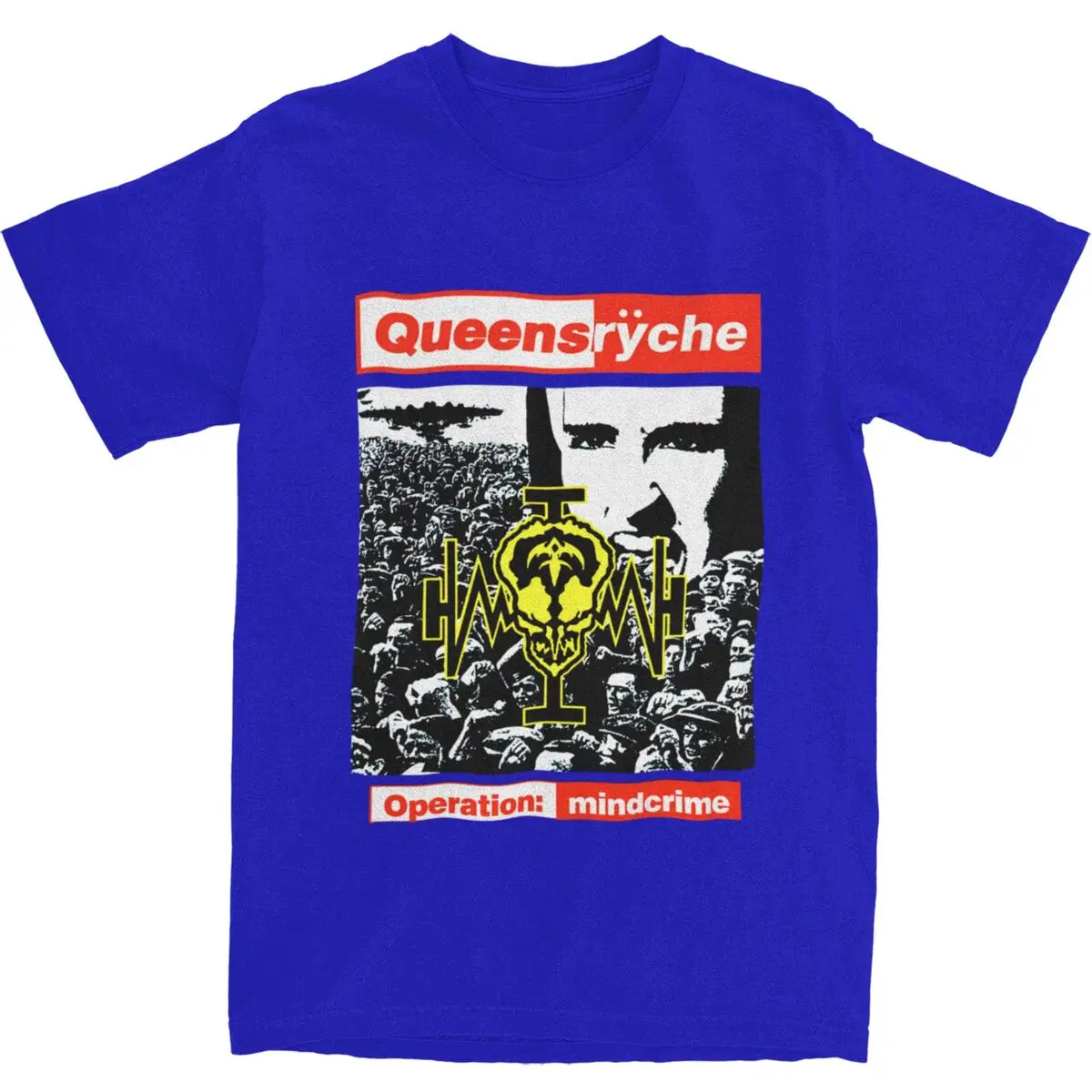 ②超レアQueensrÿche★TシャツOperation: Mindcrime VTG 80s Queensryche Operation Mindcrime T-Shirt Adult XL