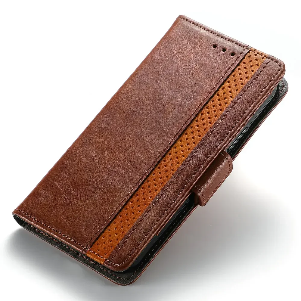 Premium RFID Leather 360° Protection Flip Case