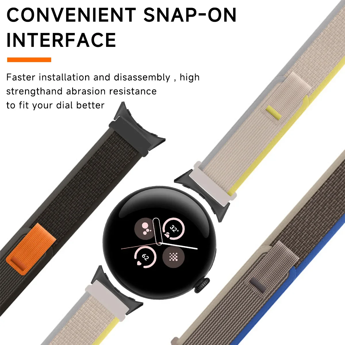 Sport Loop Nylon Wristband Bracelet Replacement