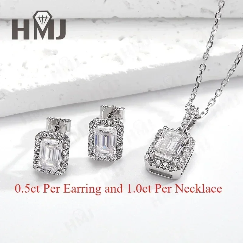 Regali per donne ✦ Orecchini in moissanite Springlight, S925