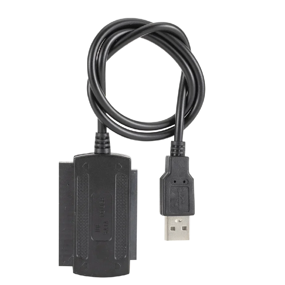3in1 USB 2.0 IDE SATA 5.25 2.5 3.5 Inch Hard Drive Adapter Cable for PC Laptop