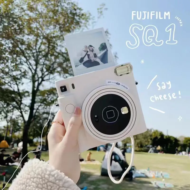 Fujifilm Instax Square Sq1 Camera Instant Sq1 Hybrid Instant Color Film Photo Camera Instax Square Sq1 One Shot Square Camera