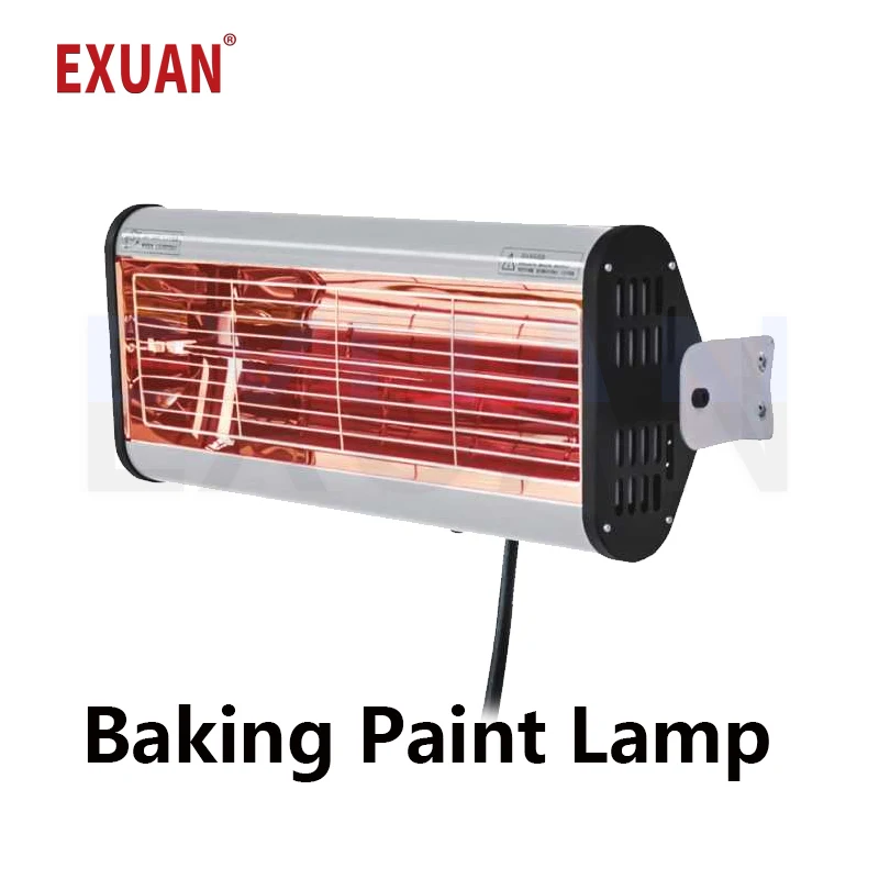 1000W Shortwave Car Infrared Lamp Electric Heater for Car Paint Drying in Garage or Bodyshop 220V Baking Paint Room Lamp