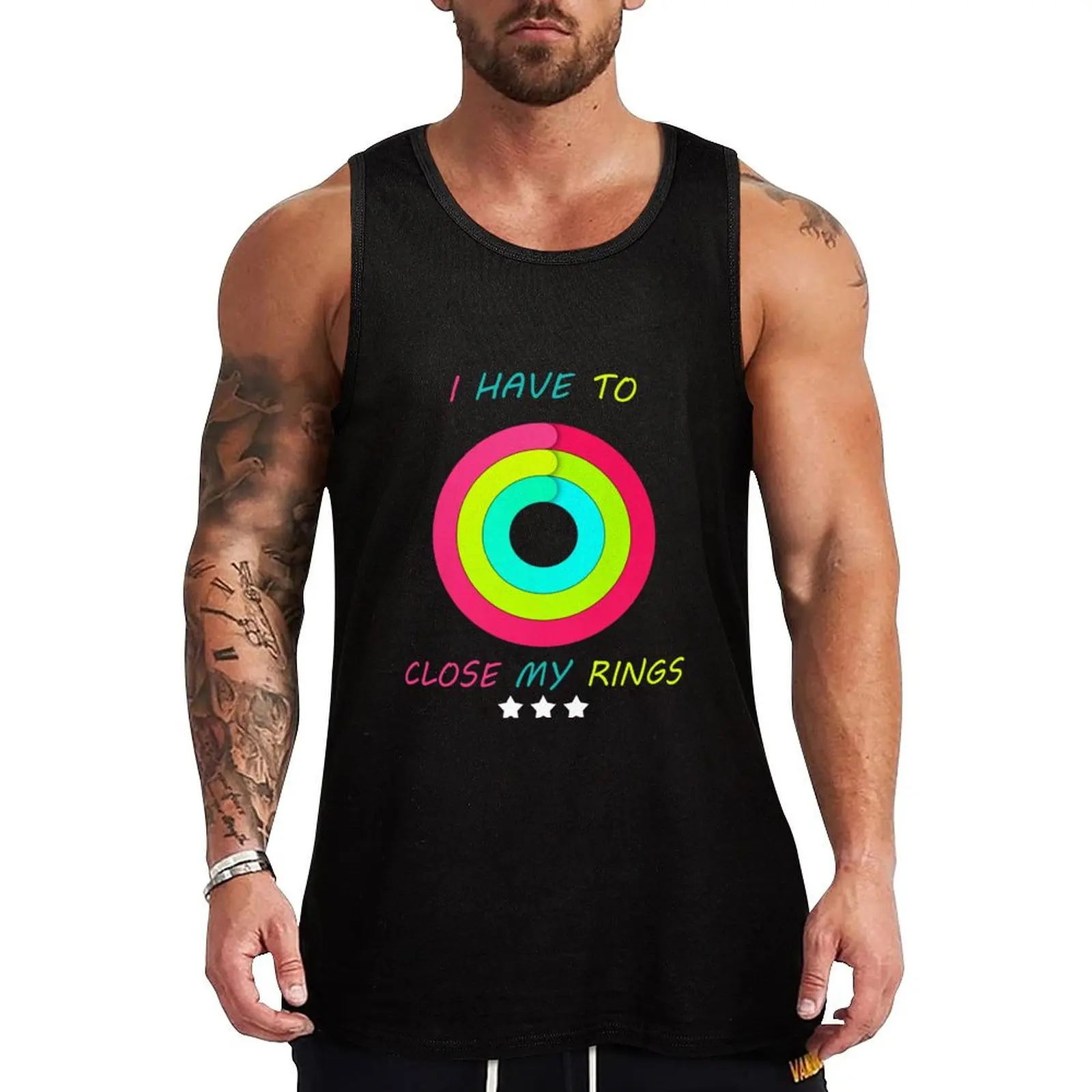 

I Have To Close My Rings Funny Gift, Running Gift, Close My Rings motivational inspiration design, close your rings Tank Top