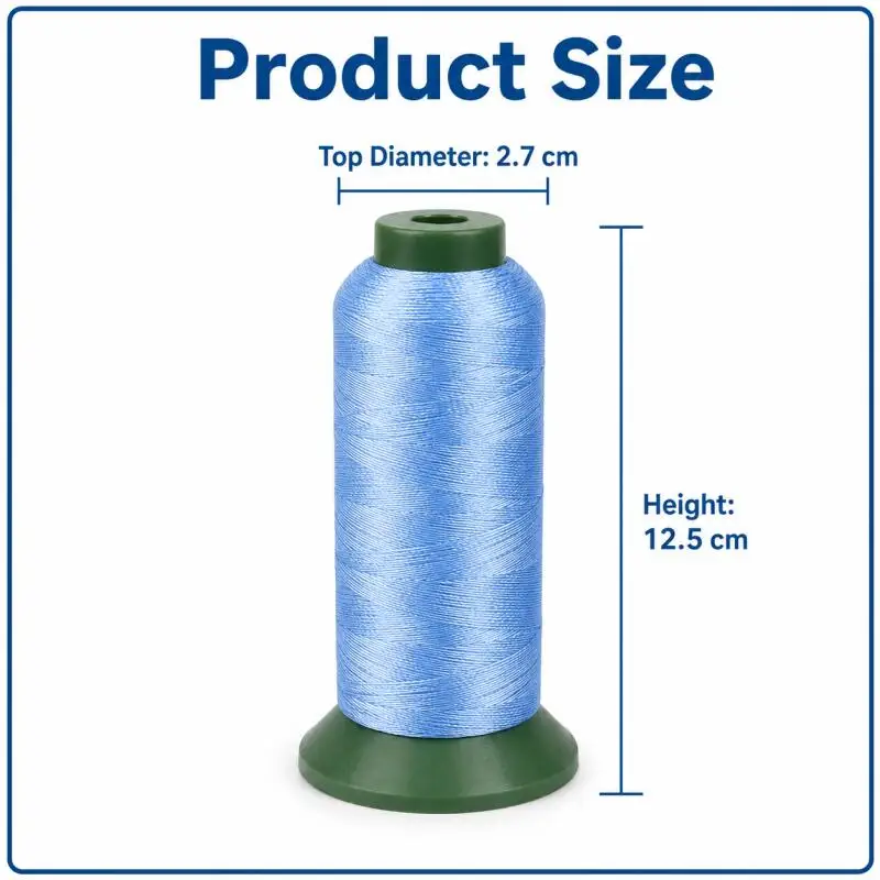 High Strength All-Purpose Heavy Duty Nylon Sewing Thread for Upholstery and Crafts
