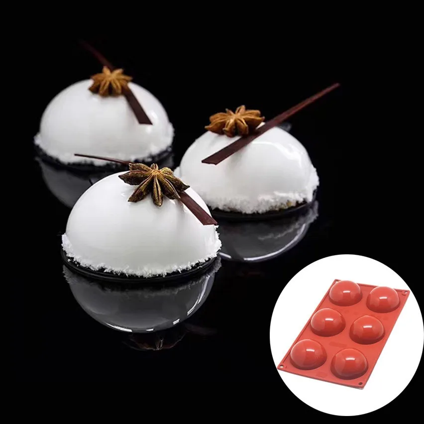 Stampo In Silicone Per Dolci A Sfera - 15 Cavità Da 42mm Per Cioccolato, Gelatina E Mousse - Foto 10