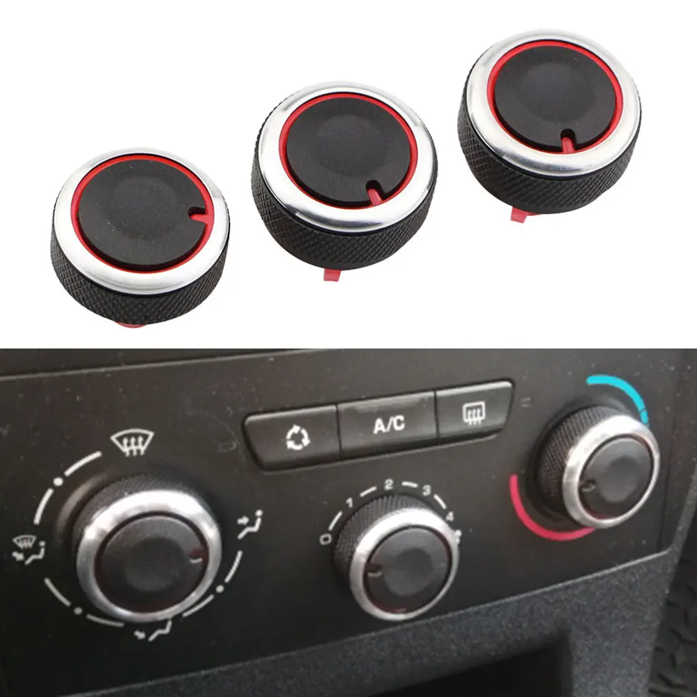Aluminum Alloy Air Conditioning Knob Ac Knob Car Air Conditioning Heat