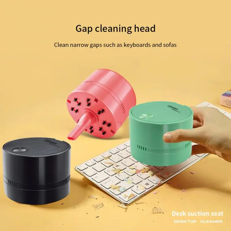 Corner Table Dust Collector Portable Easy To Operate Mini For Home Car Office Car Accessories Desktop Vacuum Cleaner Durable