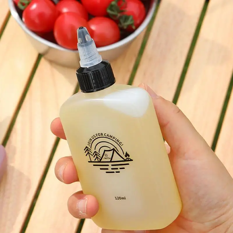 Seasoning Container Outdoor Oil Bottle Portable Sealed Barbecue Camping Seasoning Dispensers BBQ Accessories