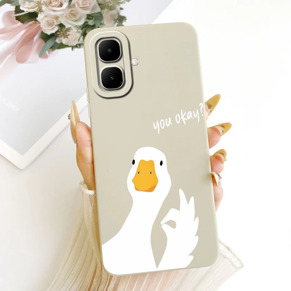 Cute Cat & Flower Butterfly Cartoon Shockproof Soft Silicone Phone Case