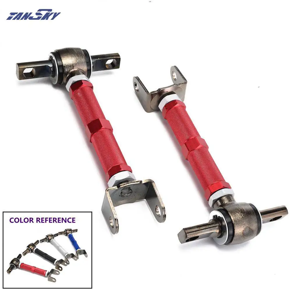 Epman 1pair Rear Adjustable Racing Rear Suspension Camber Control Arms