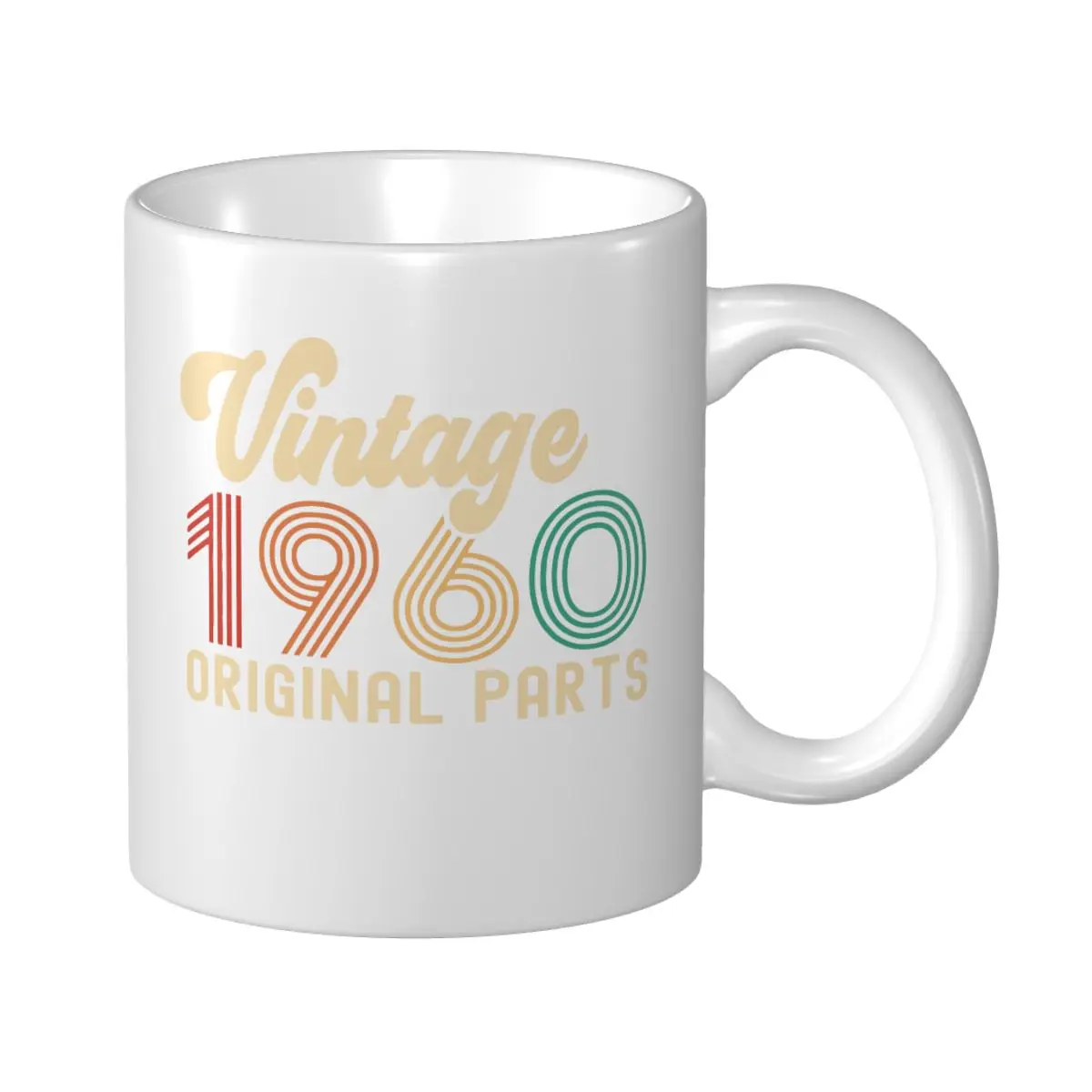 

Кружка в винтажном стиле Mark Cup 1960, оригинальные детали, кофейная чашка на день рождения, кружки, чайная чашка, Дорожные Кружки для офиса и дома
