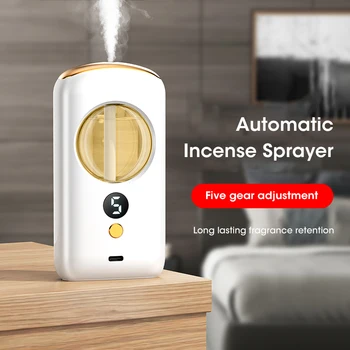 Desktop Diffuser Aromatherapy Machine USB Smart Air Purifier with Display Car Air Freshener Home Bathroom Deodorization 1