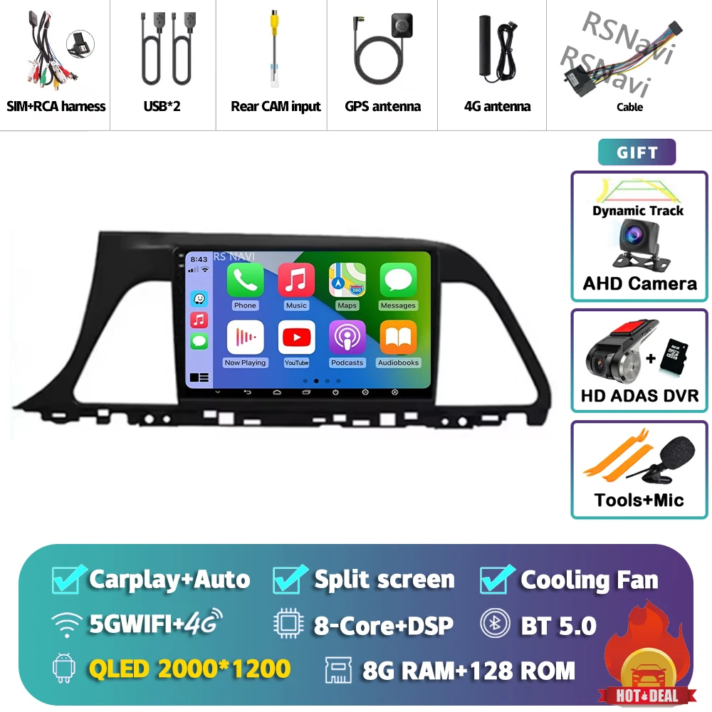 2K 8G-128G CAM DVR