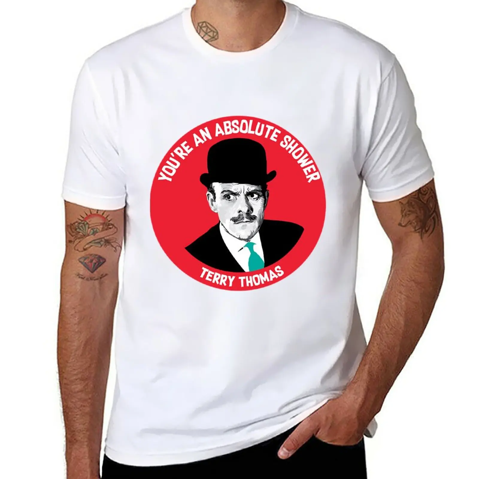 New Terry Thomas Classic British - British Souvenirs - Terry Thomas Gifts - Terry Thomasmug - Terry Thomast Shirt T-Shirt
