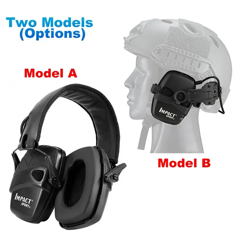NEW HL Gun Range Tactical Helmet Mounted Shooting Active Headset for Hunting Electronic Hearing Protection Ear Protect Earmuff
