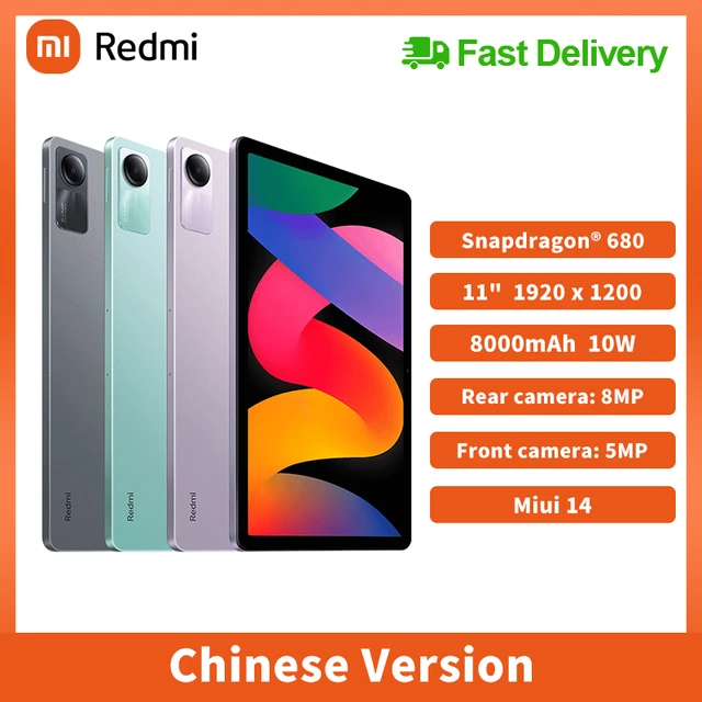 Global Version Xiaomi Redmi Pad SE Mi Tablet Snapdragon® 680 Quad speakers  Dolby Atmos® 90Hz 11 Display 8000mAh - AliExpress