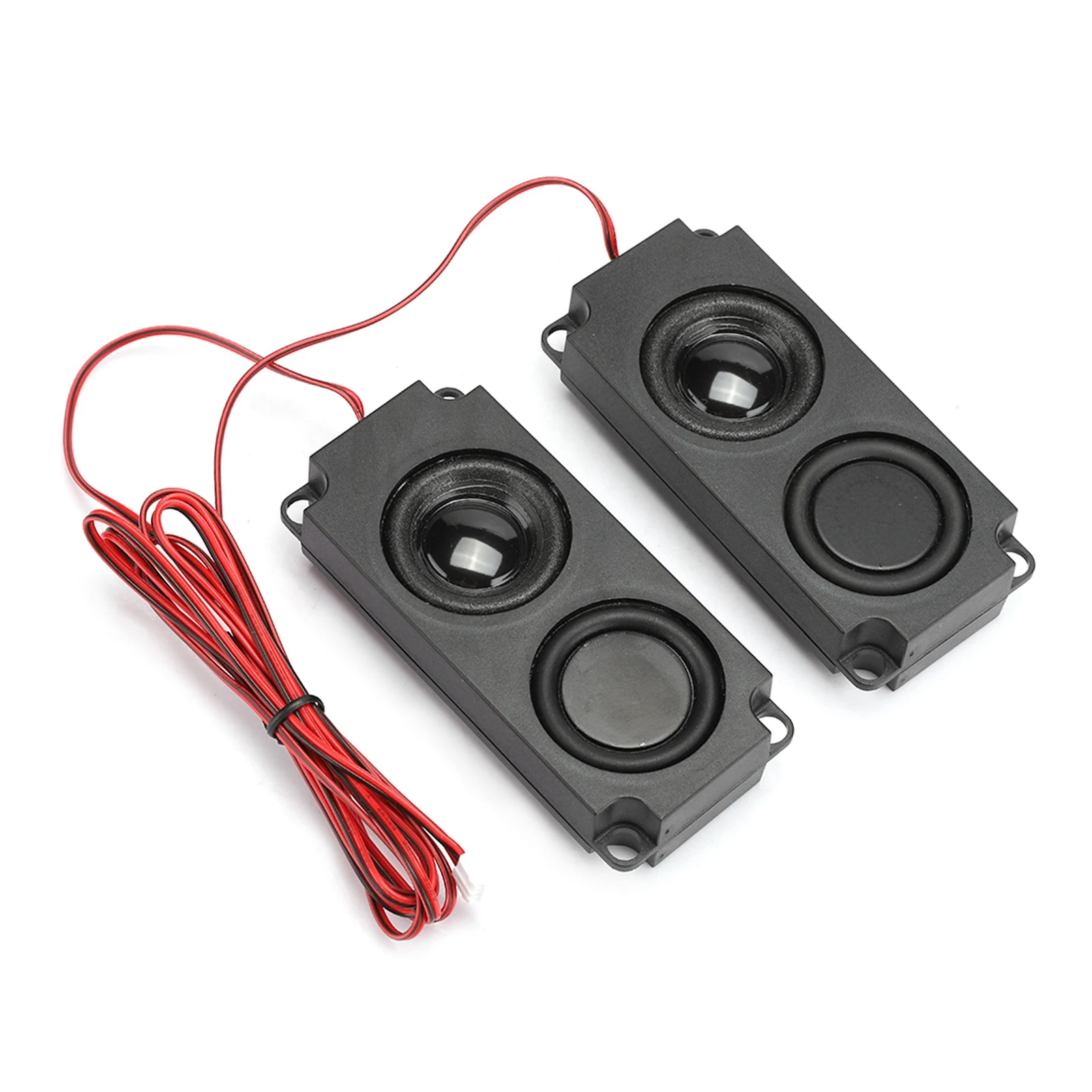 8Ω 5W 휴대용 서브우퍼 스피커 40mm 마그네틱 부착형 듀얼 스피커 TV 모니터용 서브우퍼 스피커