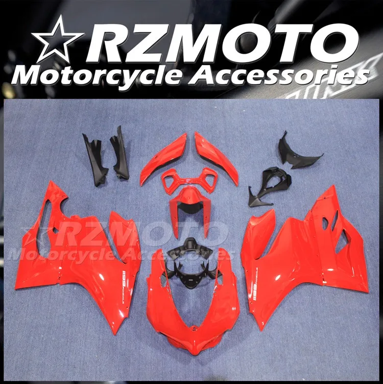 

4 подарка, новинка, задняя часть мотоцикла из АБС-пластика для Ducati 1199 899 Panigale 2012 2013 2014 2015 2016, красный комплект для кузова