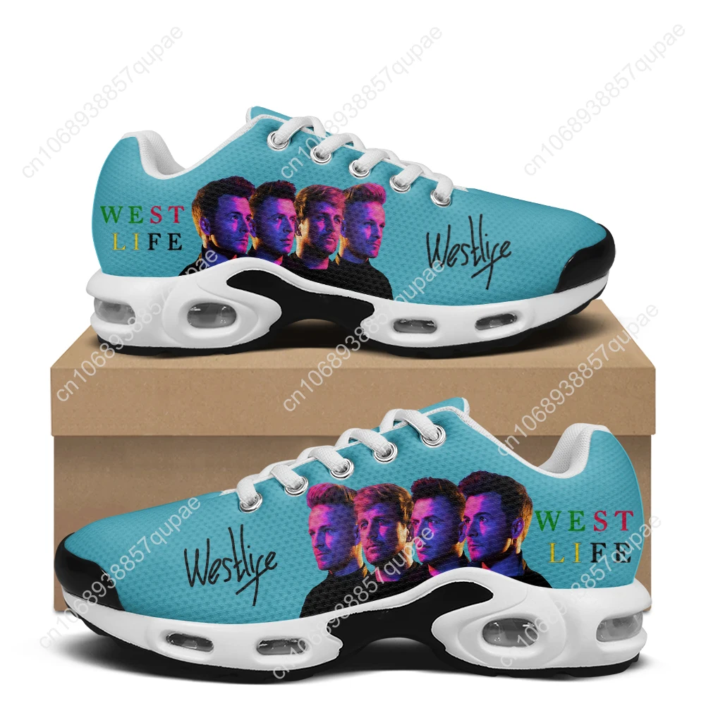 Westlife Band Air Cushion Sneakers Mens Womens Hip Hop Rock Lightweight Sports Shoes Custom Couple Cool Popular Leisure Sneaker 2