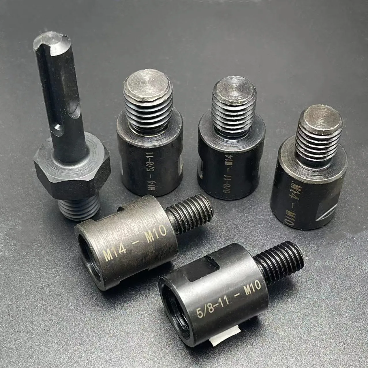 Angle Grinder Adapter Converter M10 M14 5/8-11 Thread Converter Adapte Arbor Connector for Polishing Pad Saw Blade Hole Saw Tool
