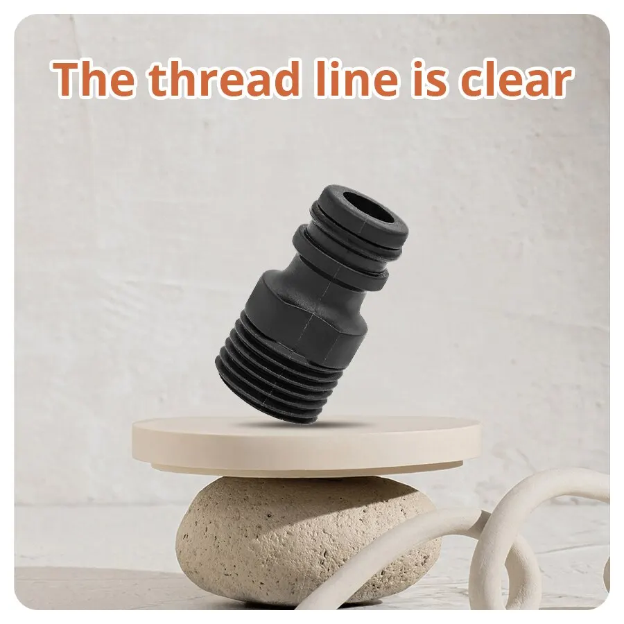 Garden hose connector 2Pcs BSP Threaded Tap Adaptor Garden Water Hose Quick Pipe Connector Fitting Universal Hose Pipe Extension Accessories