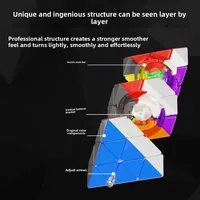 ShengShou FTO Rotating Octahedron Magnetic Magic Cube Stickerless Educational Toy Toys For Children Cubo magico Toys 5