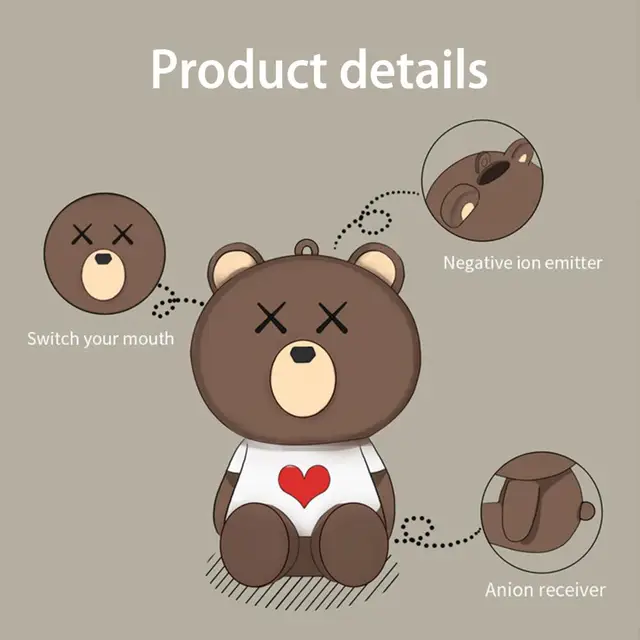 Személyes Hordható Légtisztító Nyaklánc Hordozható Mini Usb Ionizer Air Freshner Negatív Ion Alacsony Zaj Felnőtteknek Gyerekeknek - Image 5