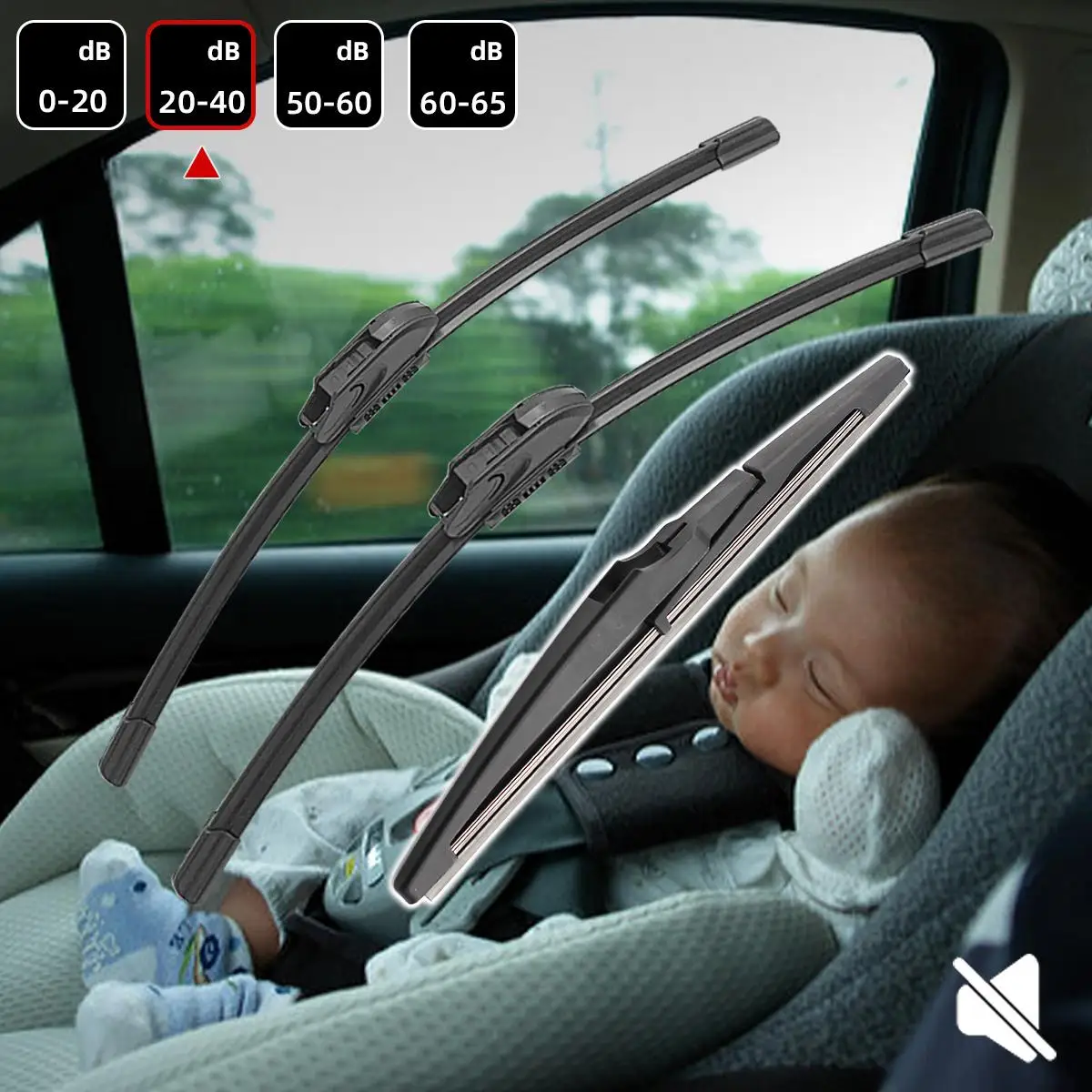 1/2/3/4/6PCS Car Wiper For Chevrolet Spark EV M400 2016-2021 Front Rear Wiper Blades Brushes Auto Accessories 2018 2019 2020 6