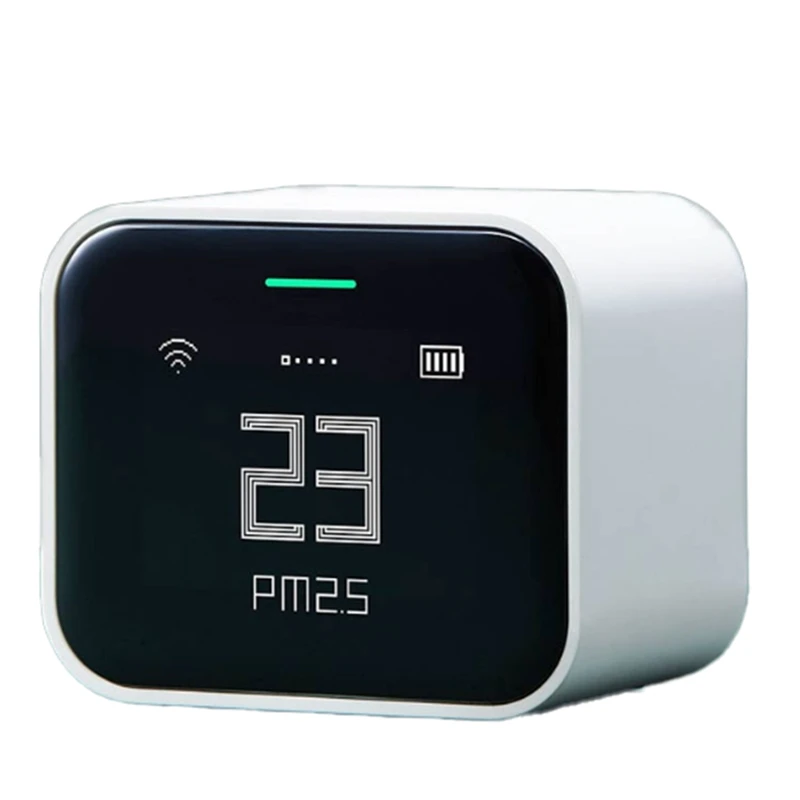 

Air Detector Lite Retina Touch IPS Screen Touch Operation Pm2.5 Mi Home APP Control Air Monitor Work For Apple Homekit Durable