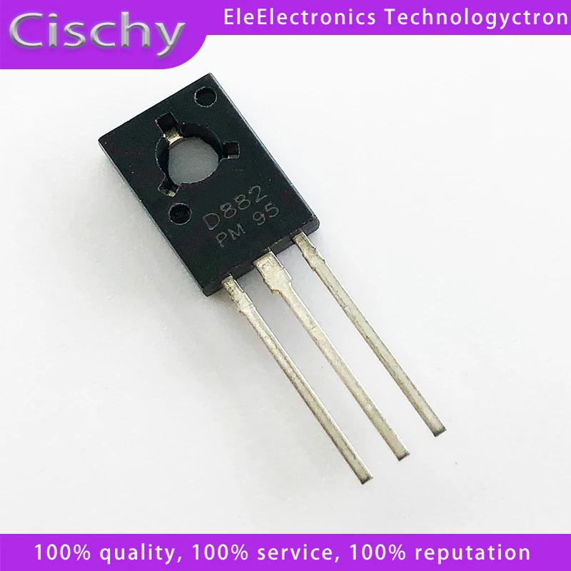 10 шт. 2SD882 2SB772 TO-126 D882 B772 TO126